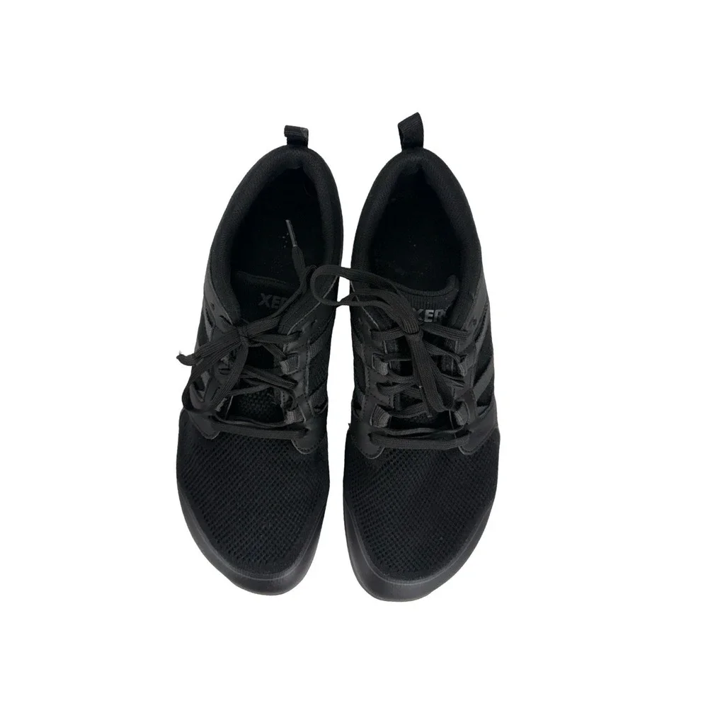 Xero Shoes Zelen Mens US 13 Zero Drop Running Shoes Black Athletic Performance